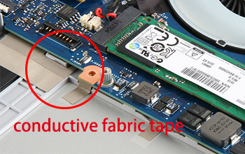 Conductive Fabric Tape in Mobile Devices